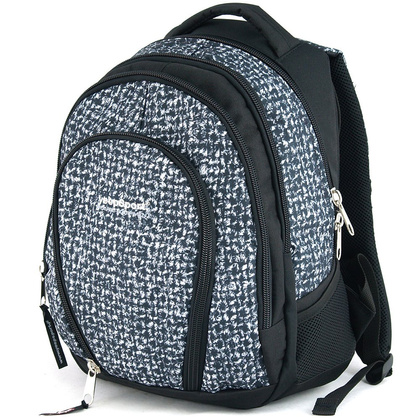 Plecak sportowy KEMER S113DX Czarno Biały - min. zamówienie 20 / 50 / 100 szt.