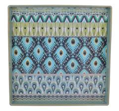 Taca kwadratowa seledynowa