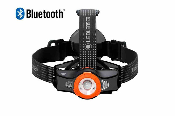 Latarka czołowa Ledlenser MH11 orange