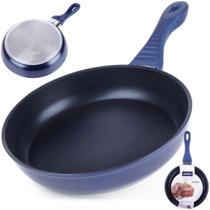 Patelnia diamentowa do smażenia duszenia 24 cm