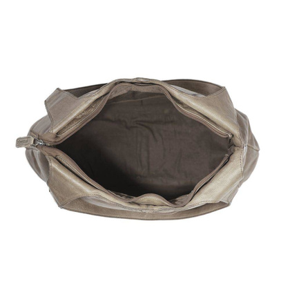 Torebka damska skórzana Marseille Beżowa - min. zamówienie 20 / 50 / 100 szt.