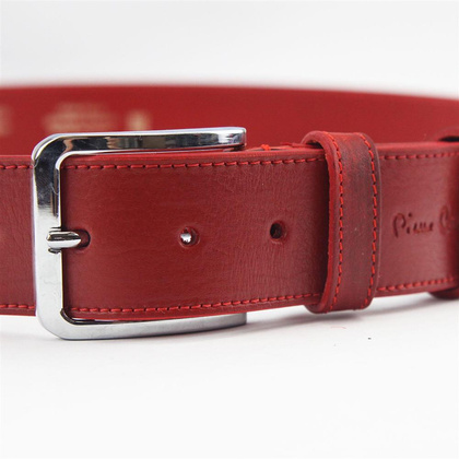 Pasek męski skórzany PIERRE CARDIN PSN 6210 Czarny