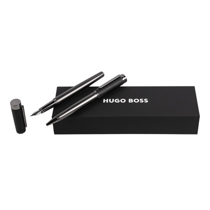 Zestaw upominkowy HUGO BOSS długopis i pióro wieczne - HSU3892A + HSU3894A