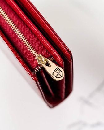 Elegancki portfel damski na magnes