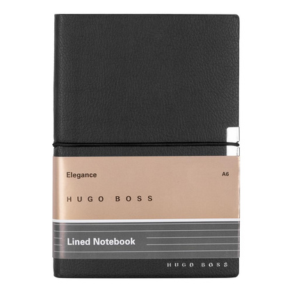 Notes A6 Elegance Storyline Black Lined