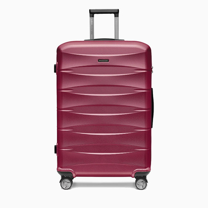 Duża walizka PUCCINI CAIRO ABS030A 3B Bordowa