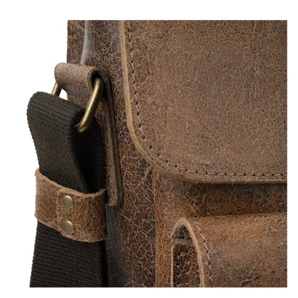 Męska torba skórzana Canaletto A4 vintage – elegancja i funkcjonalność TM245s227