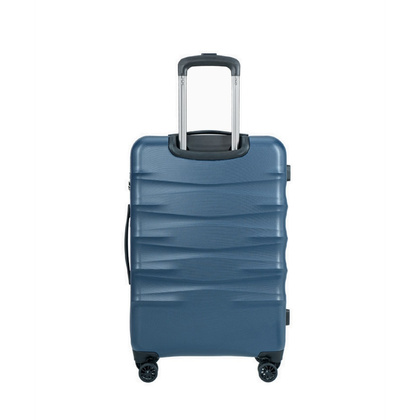 Średnia walizka PUCCINI VALENCIA PC032B 7A Granatowa