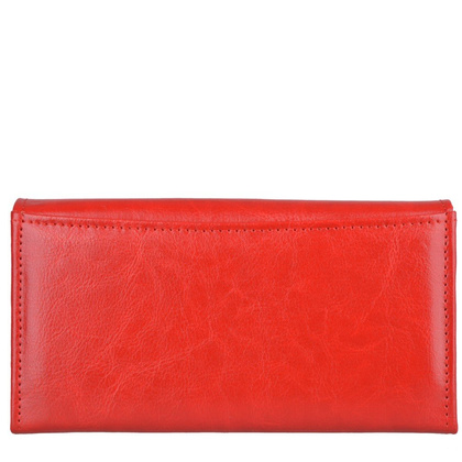 Portfel damski skórzany KEMER P38 Czerwony - min. zamówienie 20 / 50 / 100 szt.