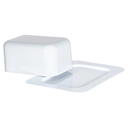 Maselniczka stalowa biała