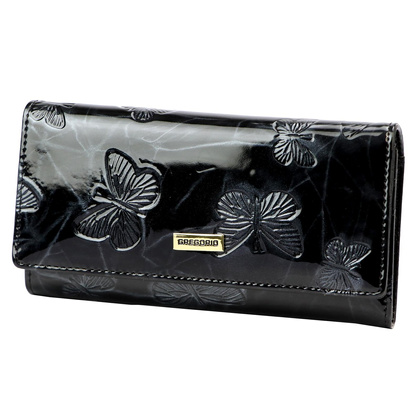 Portfel damski skórzany PELLUCCI BTS-100 Czerwony