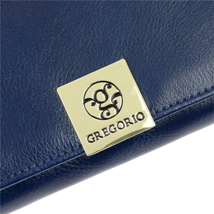 Portfel damski skórzany GS-122 Czarny