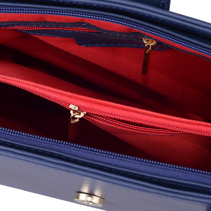 Torebka damska skórzana KEMER 980 Granatowa - min. zamówienie 20 / 50 / 100 szt.