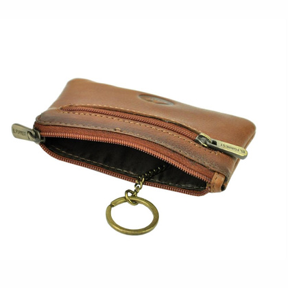 Etui skórzane na klucze EL FORREST 6030-29 Czarny