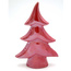 Choinka dekoracyjna czerwona 8,5x3,5x12,5 cm