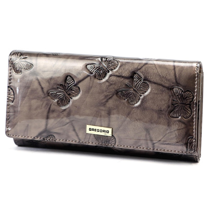 Portfel damski skórzany PELLUCCI BTS-102 Czerwony