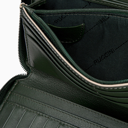 Portfel damski skórzany PUCCINI SORRENTO NA1500 1 Czarny