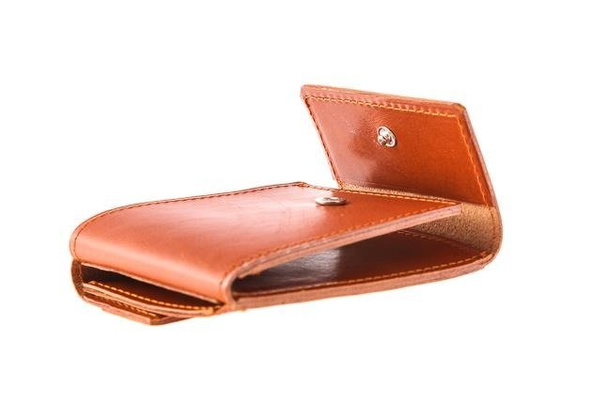 Portfel skórzany UNISEX Vintage P41 brąz