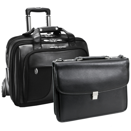 Torba podróżna na kołach McKlein Chicago 17" Czarna