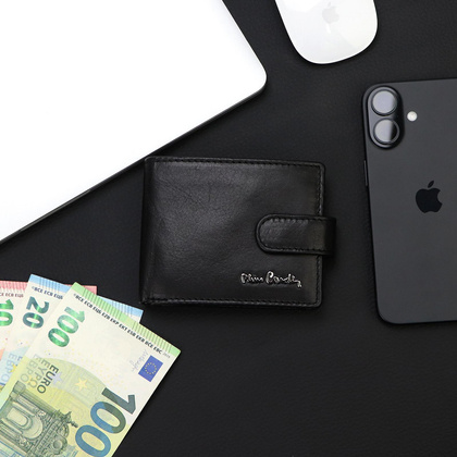 Portfel męski skórzany PIERRE CARDIN YS601 323A Czarny