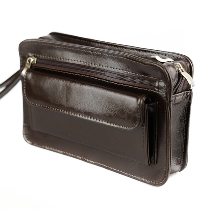 308-Saszetka męska-brąz KEMER