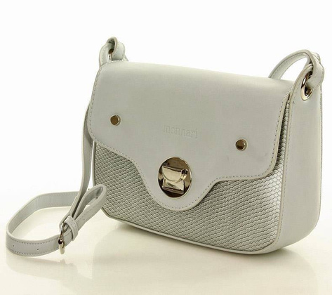 MONNARI Elegancka torebka listonoszka szary - min. zamówienie 20 / 50 / 100 szt.