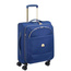 Walizka Delsey Montrouge Mała miękka niebieska walizka kabinowa na kółkach 55 cm