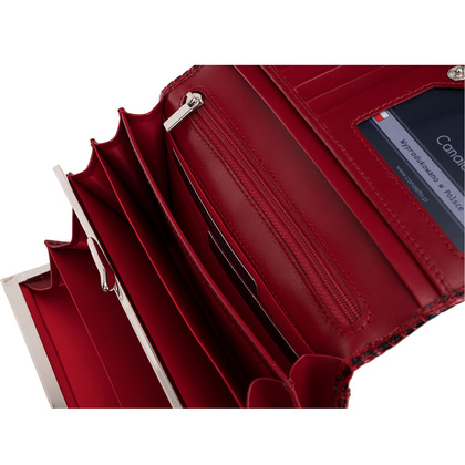 Duży portfel damski Canaletto RFID croco PD1602s162