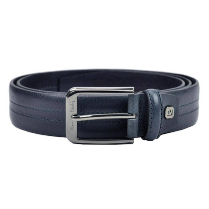Pasek męski skórzany PIERRE CARDIN GF 8004 Niebieski