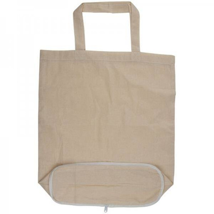 Torba bawełniana składana FERRARA Beżowa