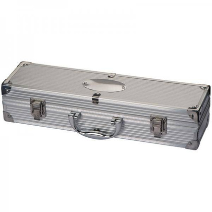 Zestaw sztućców do grilla OVAL PLATE Szary