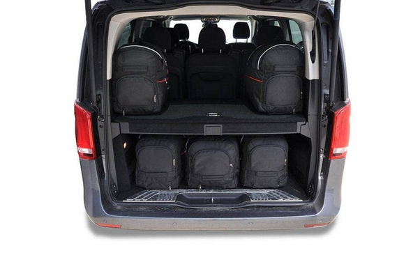 MERCEDES-BENZ EQV EXTRA LONG 2020+ TORBY DO BAGAŻNIKA 7 SZT