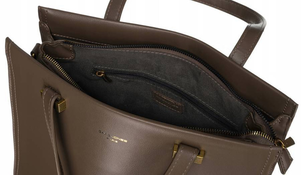 Klasyczna torebka damska ze skóry ekologicznej