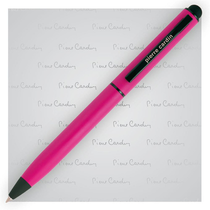 Długopis metalowy touch pen, soft touch PIERRE CARDIN Celebration Różowy