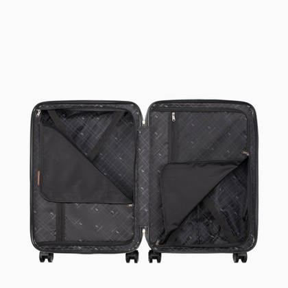 Średnia walizka PUCCINI GENEVA PC033B 8 Antracytowa