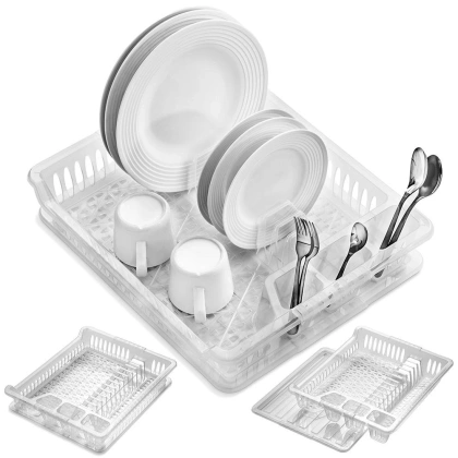 Suszarka na naczynia ociekacz na naczynia talerze sztućce