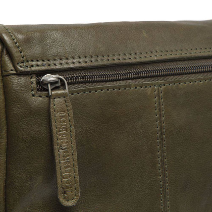 Torebka damska, listonoszka skórzana Zielona - min. zamówienie 20 / 50 / 100 szt.