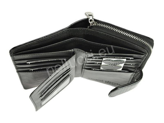 Portfel damski skórzany PELLUCCI GF116 Popiel