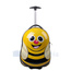 Walizka dziecięca KEMER PSZCZÓŁKA Żółta min. zamówienie 20 / 50 / 100 szt.