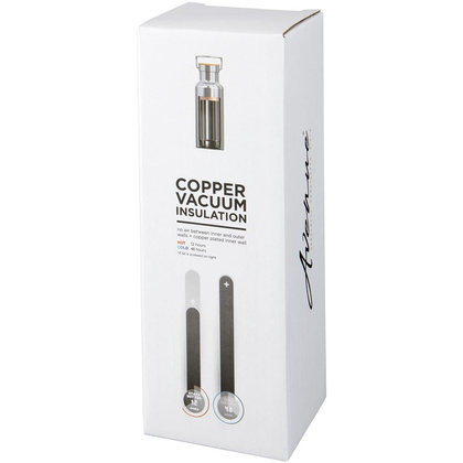 Miedziany, izolowany próżniowo bidon Thor o pojemności 480 ml