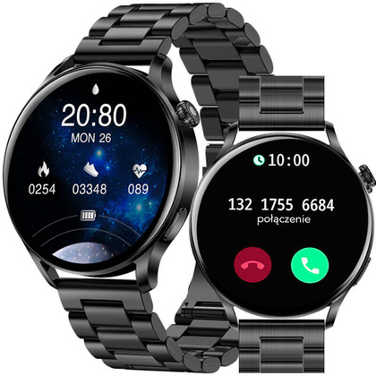 SMARTWATCH Rubicon RNCE81 - WYKONYWANIE POŁĄCZEŃ, PULSOKSYMETR (sr045c)