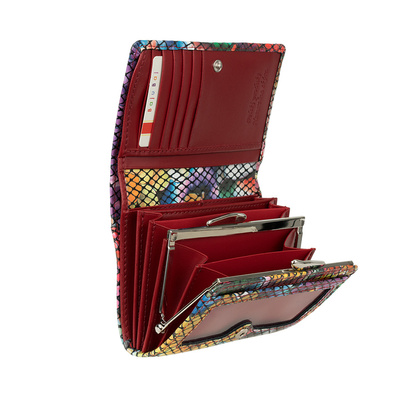 Portfel damski skórzany BajuBaj – kolorowy design i funkcjonalność PD1208s155