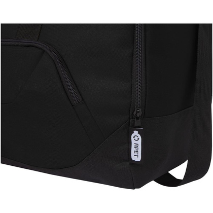 Torba podróżna z plastiku z recyklingu Retrend Czarna