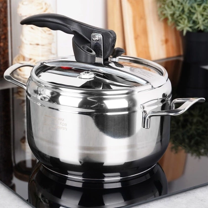 Szybkowar garnek stalowy ciśnieniowy zestaw garnków 3,5 l PROFI