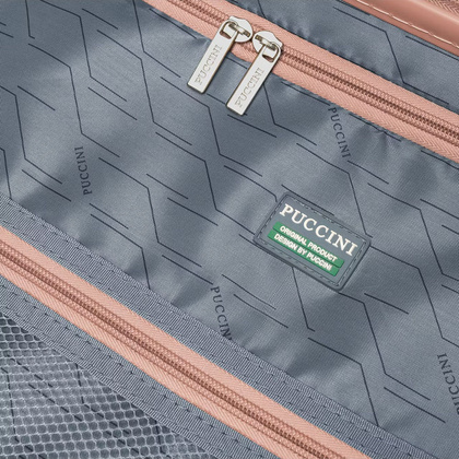 Mała kabinowa walizka PUCCINI CAIRO ABS030C 3C Różowa