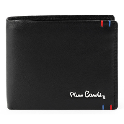 PORTFEL SKÓRZANY Pierre Cardin YS606 8825 czarny