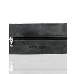 Etui na klucze BRØDRENE K02 ze skóry naturalnej czarne - min. zamówienie 20 / 50 / 100 szt.