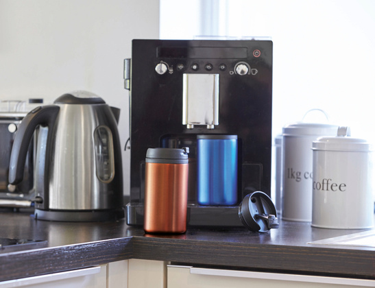 Kubek termiczny TAKE FAST, pomarańczowy