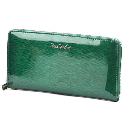 Pierre Cardin Duży skórzany portfel damski