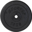 Obciążenie żeliwne czarne 15 kg Sportop fi 26,5